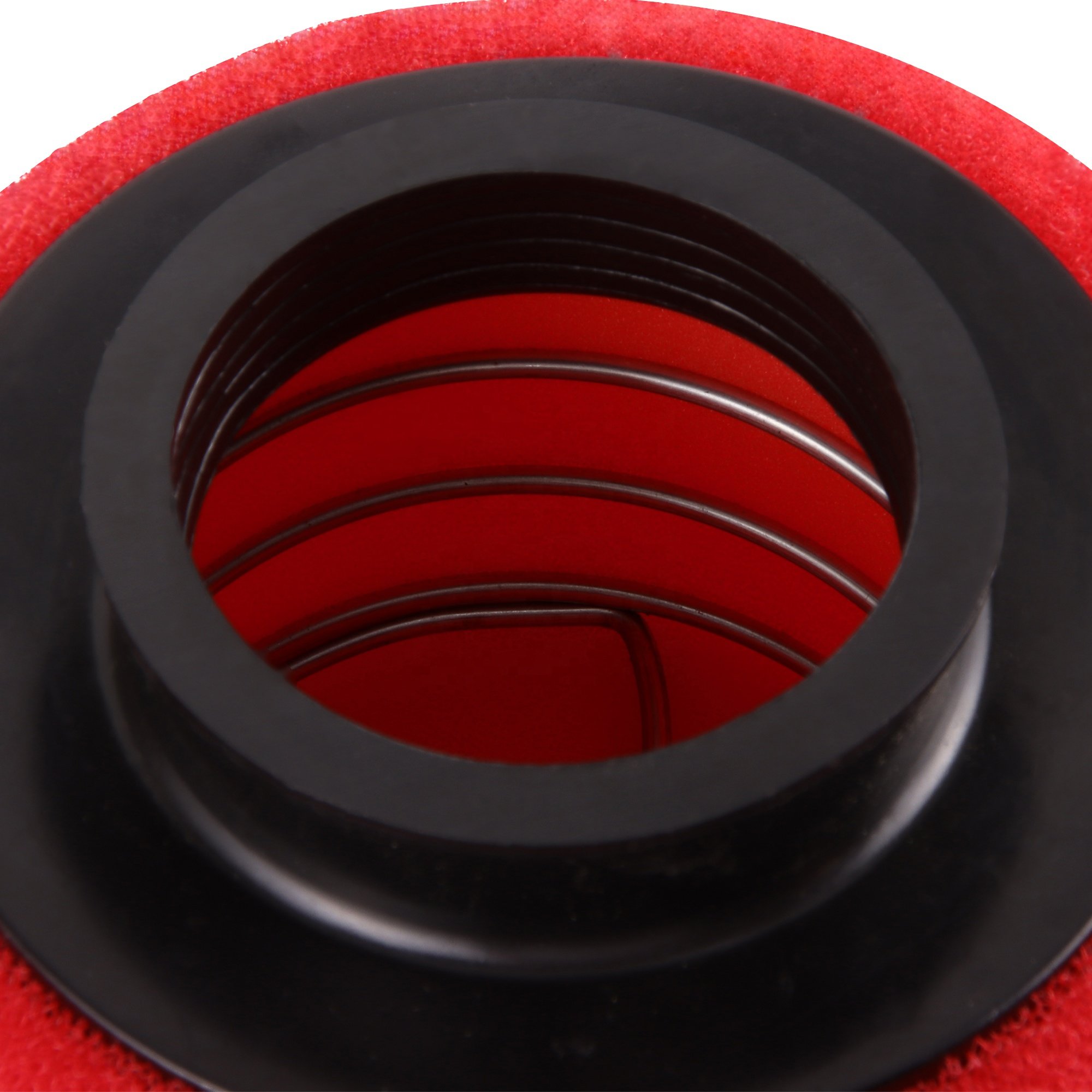 GOOFIT Air Filter 48mm Sponge Foam Replacement for GY6 50cc Motorcycle Scooter Bike Dirt Pit ATV Red
