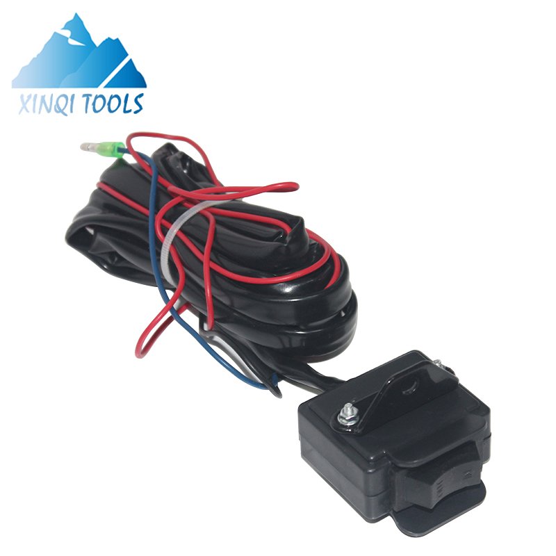 XINQI 12v 5000 lb ATV/UTV Electric Winches With 50 Ft. Synthetic Rope
