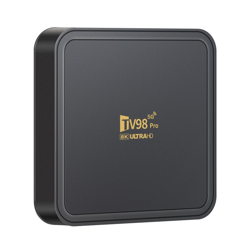 TV98 PRO ATV Android 14 Smart TV Box Ultra HD 8K Allwinner H313 2GB 16GB Dual Band 5GWiFi BT Voice Remote Control Set Top Box