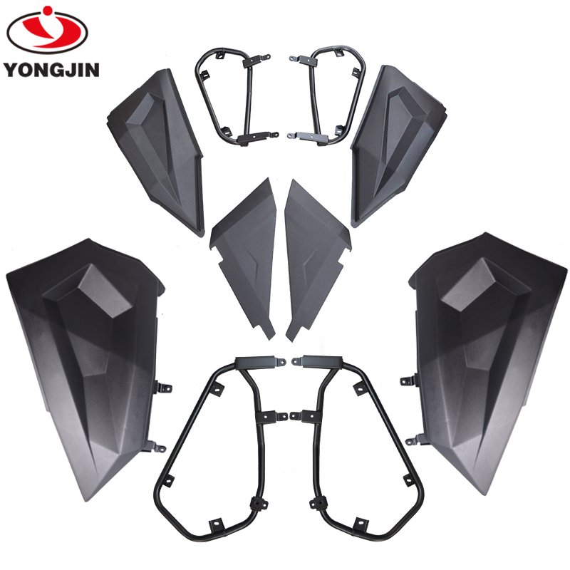 Yongjin ATV UTV 4 Four Door Lower Panel Inserts for Polaris RZR XP 4 1000 RZR XP-4 900/S XP 4 Turbo 2014 2015 2016 2017 2018