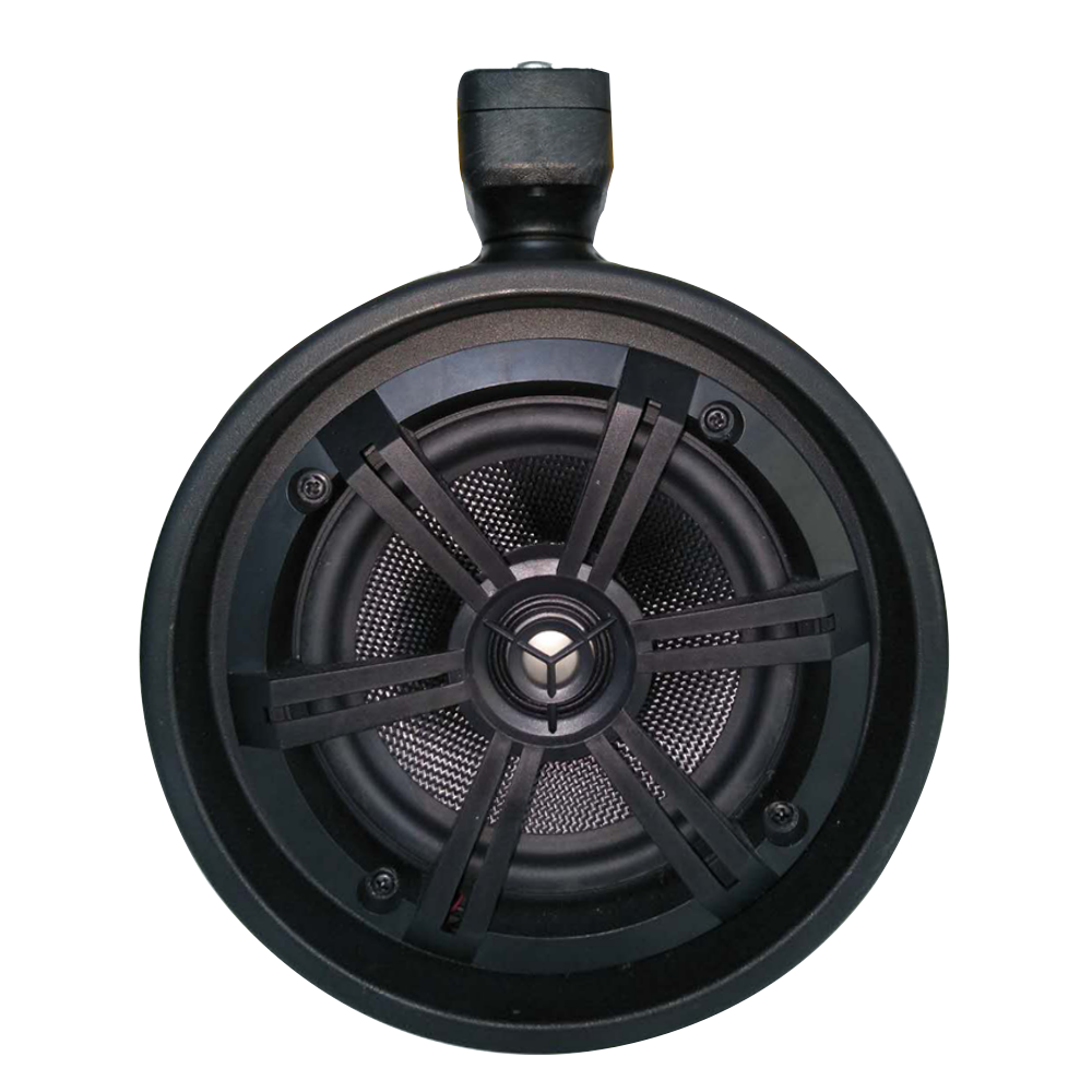Heavy Duty Waterproof 6.5 Inch LED Outdoor Speaker Suitable for ATV UTV Rzr Golf Cart Tractor Powersports Boat Truck jeep