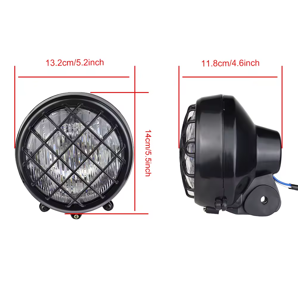 Hot Selling Good Quality Front Head Light Lamp Headlight Quad Dirt Bike ATV Motorcycle Headlights Led for Atv Utv Go Kart