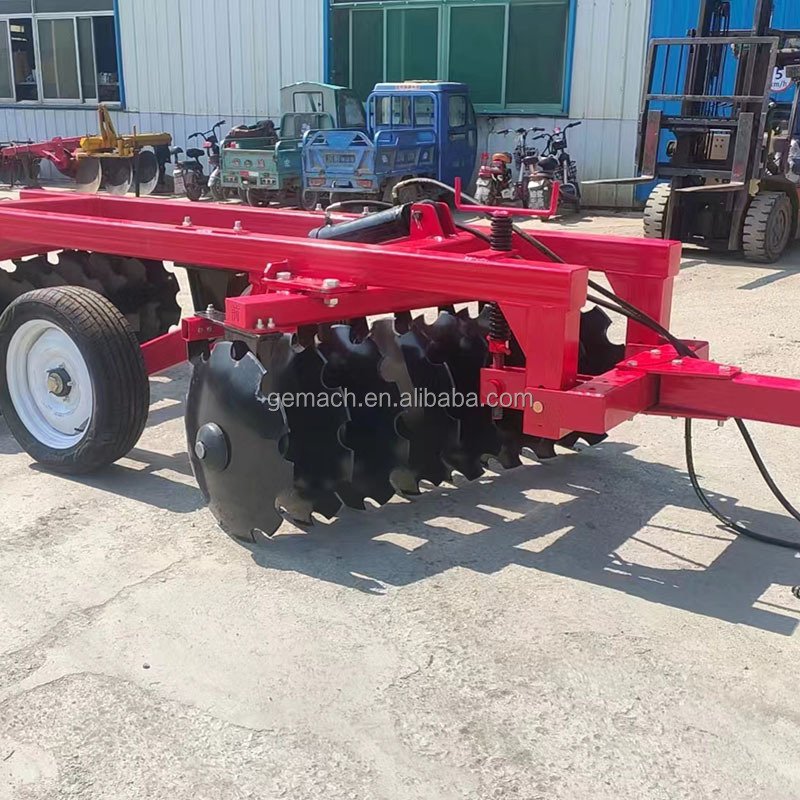 2024 Best Selling Semi Suspended Disc Harrow Plough Stubble Cleaning Farm Equipment Field Cultivation Motor Gear Pump Core
