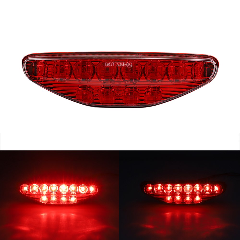 Red Led Rear Brake Tail Light Stop Lamp Fit for Honda Trx450R 2006-2009/Trx450ER 2006-2014 RED Color Brake Lamp 33700-HP1-601