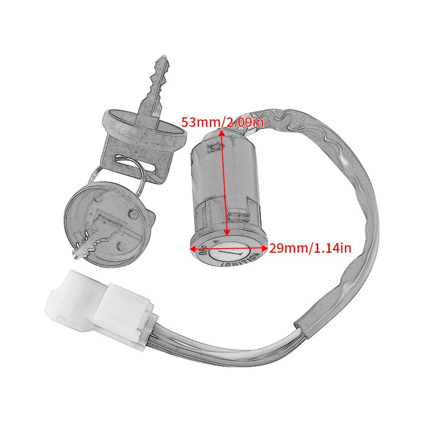 ATV Universal Ignition Switch Lock Electronic for 27005-Y001 27005-Y002 3303-423 35010-LBA7-910 3D-H2510-00 V35100DGF010