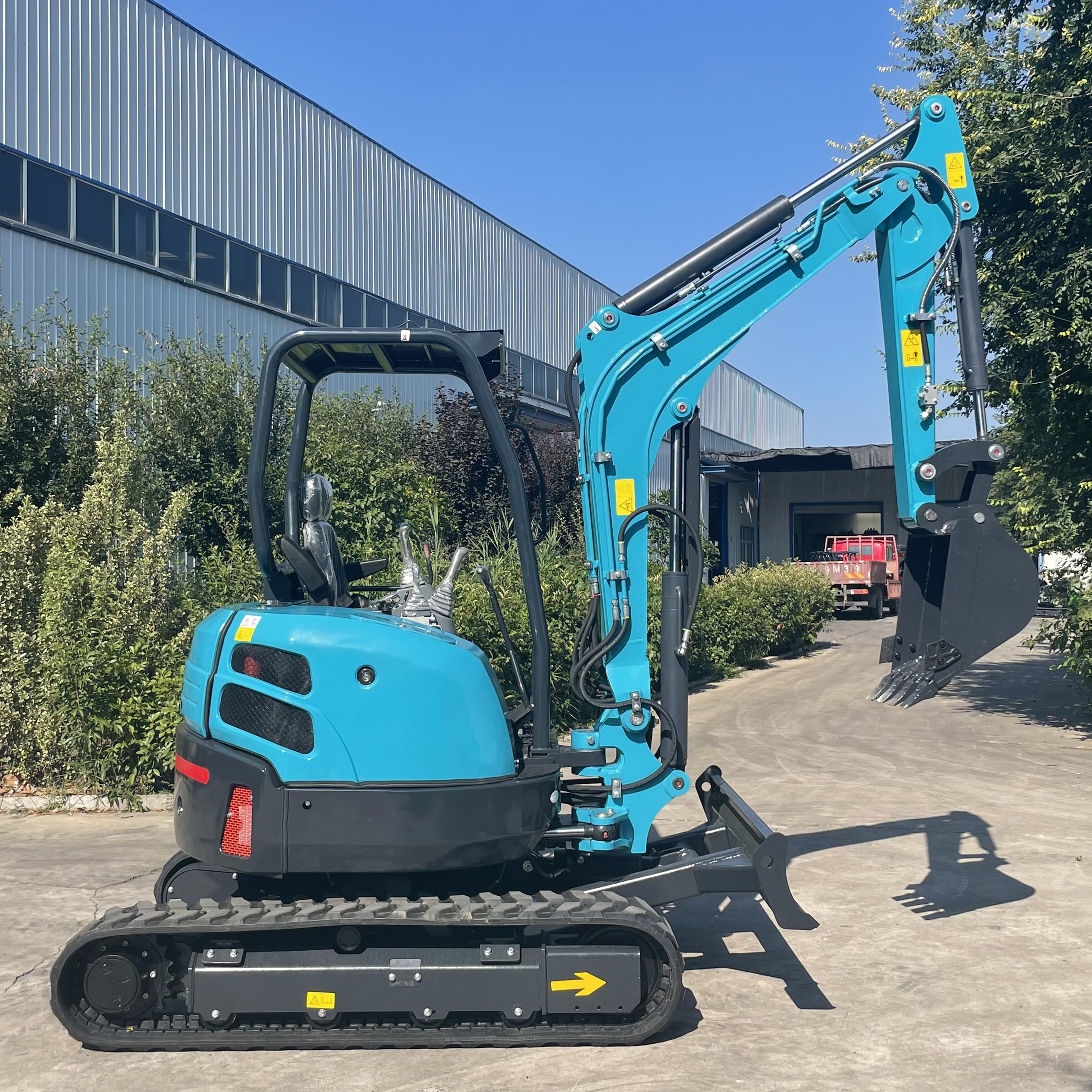 Free Shipping New Farm Home Multi-Functional 3.5 Ton Diesel Crawler Mini Small Excavator With Accessories