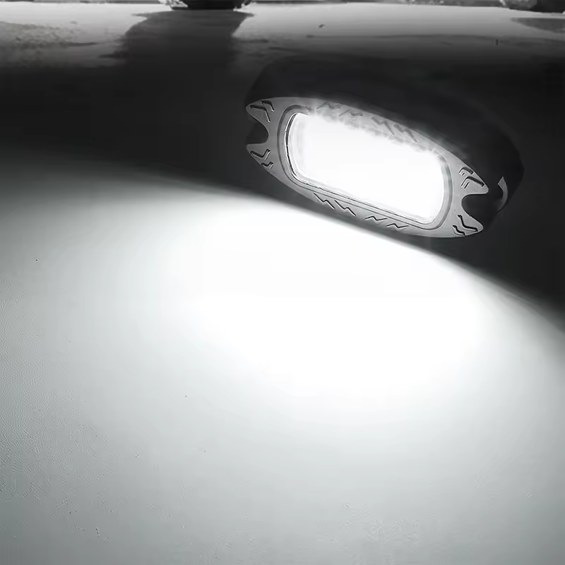 JINXIN Hot Sale High Bright 24 Leds Rock Light Car Underglow Ambient Lamp for Jeeps Truck AVT Offroad Decorative Rock Light