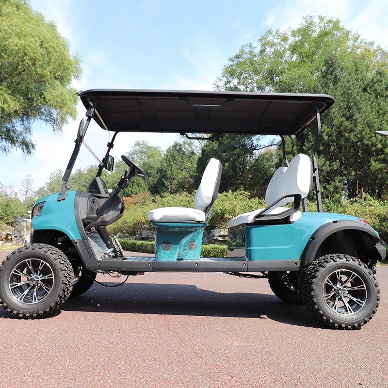 BY-G-DL4 Factory 72V Lithium Battery ATV Electric Golf Cart 4-Seater Off-Road Street Legal Golf Car for Golf Course Use