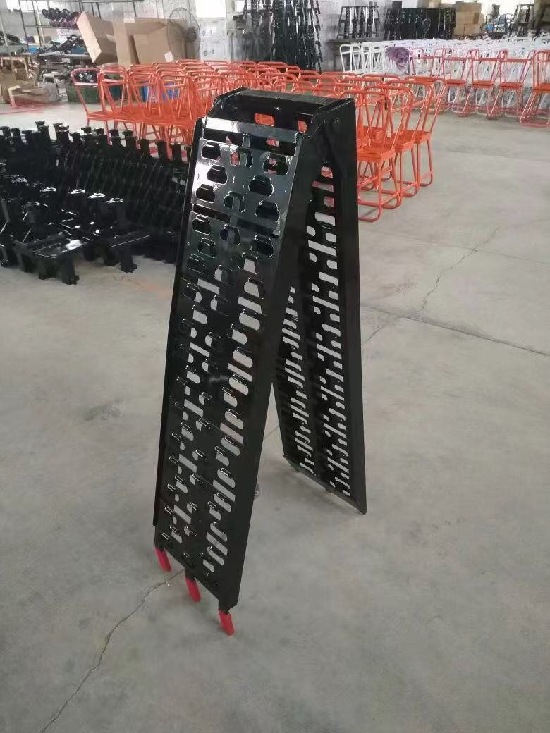 JFG Heavy Duty 340kgs 750LBS Aluminum Folding Ladder Motorcycle ATV Loading Ramp for Pickup Trucks Snow Blower