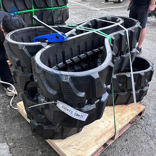 400x72.5W72 320x86x53 554112D1 (554090D1) Rubber Track for AP-1055D 289-8490 Paver 460*225*36 460x225x36 Rubber Track