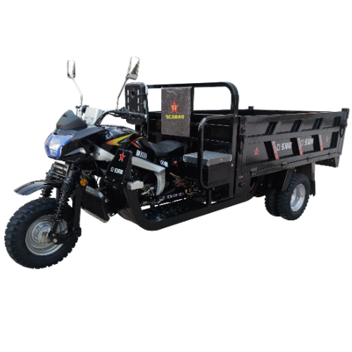 High Quality Zongshen Tricycle With Lifting System 150cc Air Cooled Engine Three Wheels Motorcycle for Cargo Farm