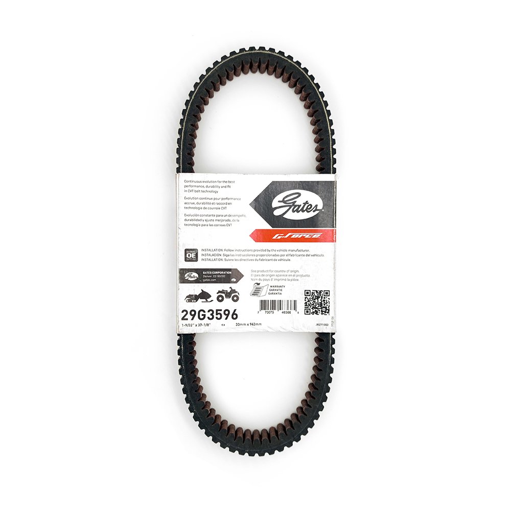 Gates G-Force 29G3596 Continuously Variable Transmission Axle Belt for YAMAHA Grizzly 550/600/660/700 ATV/Snowmobiles