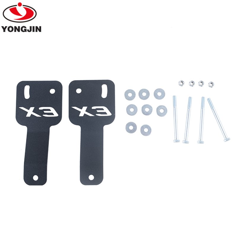 YongJin Atv Parts Adjustable 50 Inch LED Light bar Brackets Metal Rotatable 50" Lamp bar Mount Kit for Can Am Maverick X3