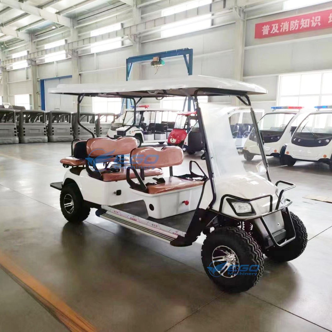 4/6-Seater Electric Club 60V100Ah Lead Acid Battery Golf Cart Buggy Cart with High Comfort Easy to Operate Electric Golf Carts