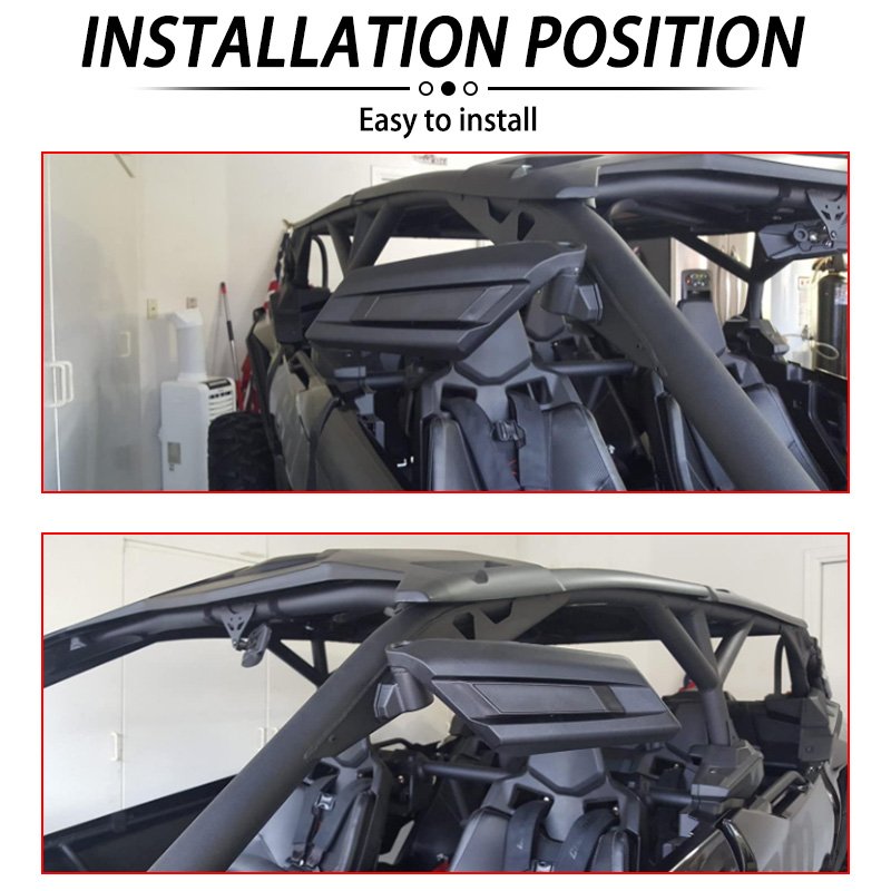 Adjustable Side View Mirror Racing Set Maverick X3 Side Rear View Mirror for Can Am Maverick X3 Suzuki 715002898