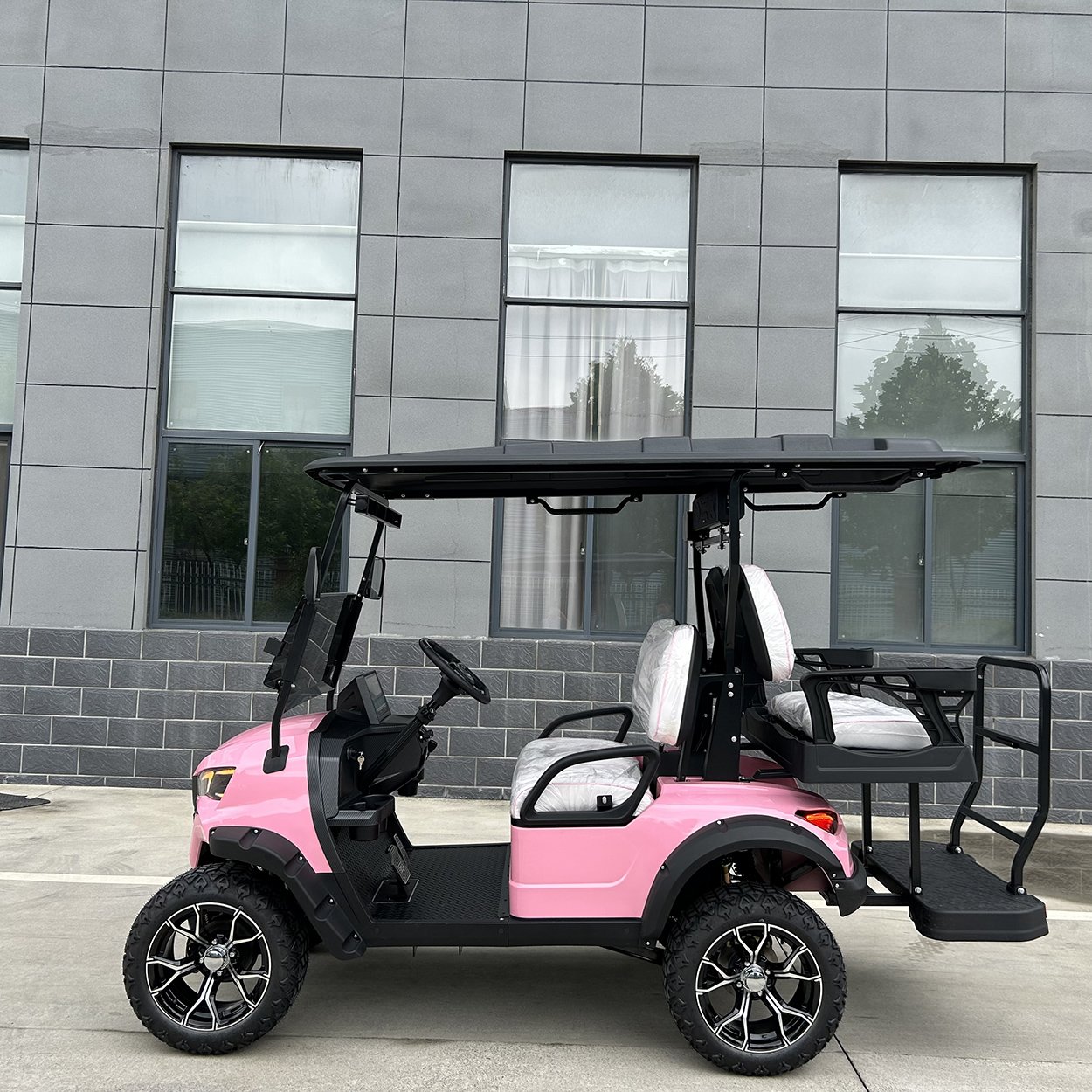 Pink 4 Seater For Sale Off Road 48v 4x4 Golf Carts Electric 72V With Lithium Battery