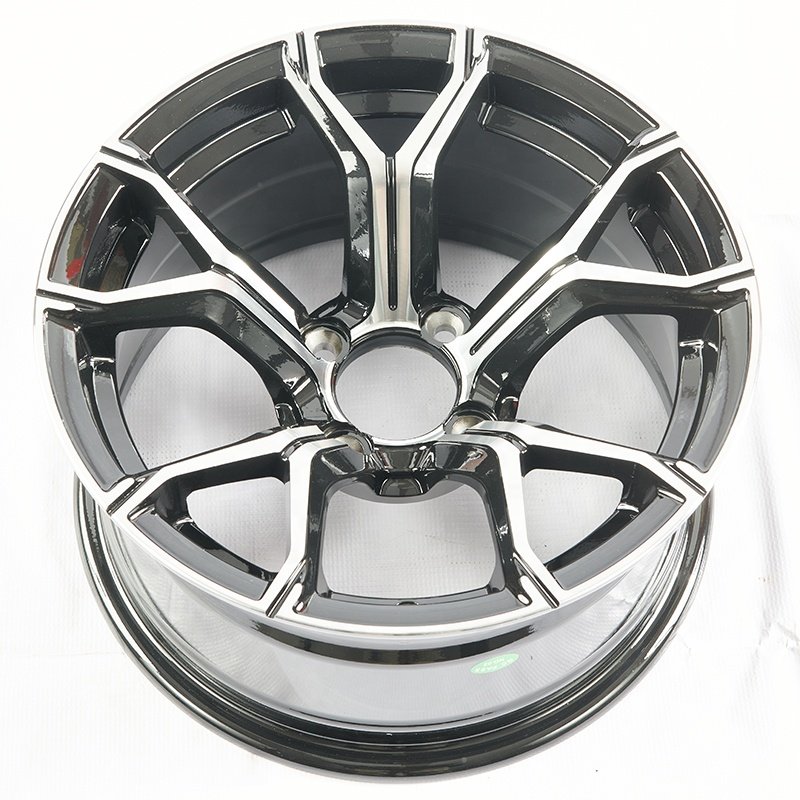 New Style Model 14"x7" Alloy Wheel Rims 14inch Black Powder Coated Hubs for ATV /UTV /GO KARTS/GOLF CARTS 23x10.5-14 Tire