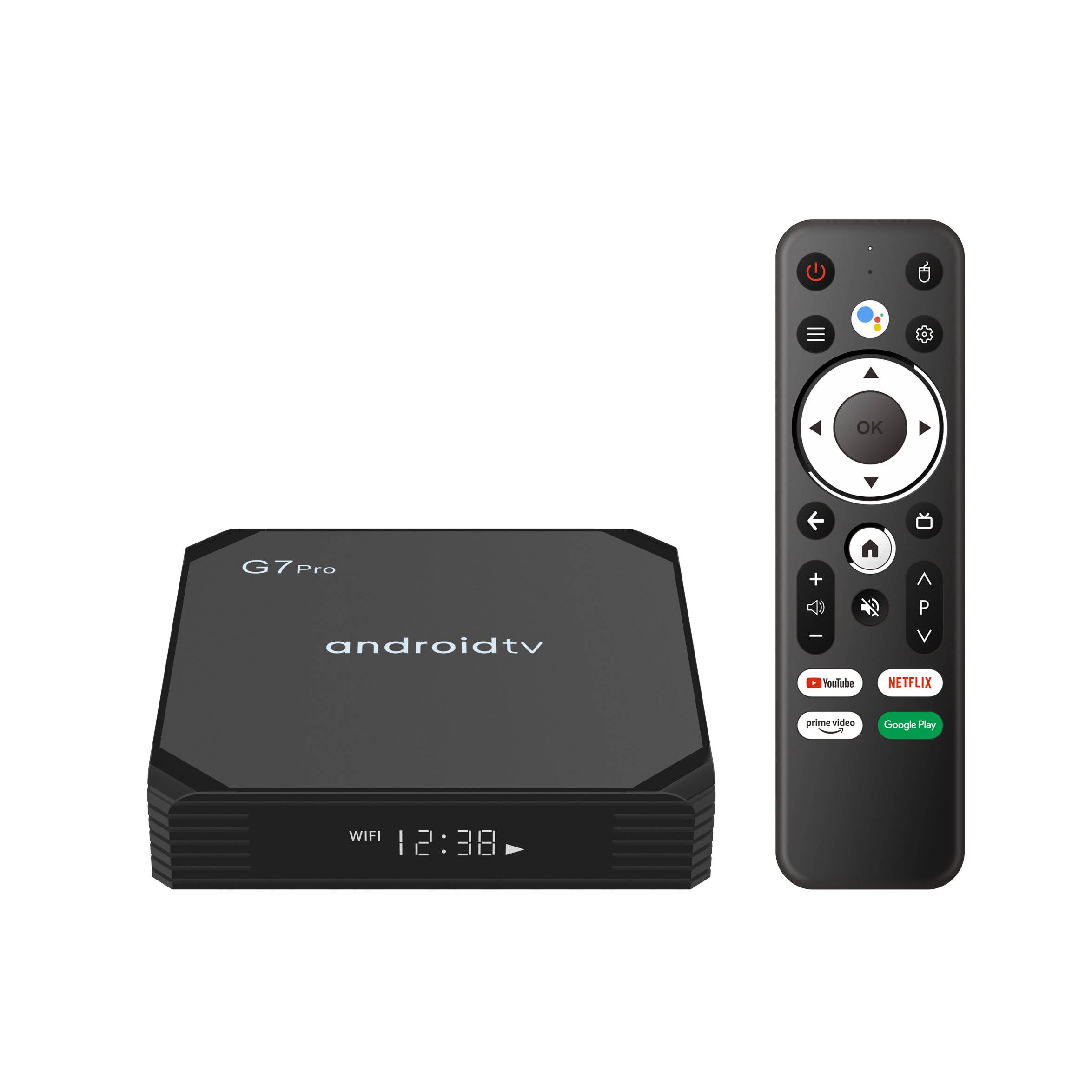 Factory Supply Android 11.0 ATV Best Tv Box G7 PRO BT 4.2 Wifi 2GB DDR 16GB Set Top Digital Tv Box Android Certificado
