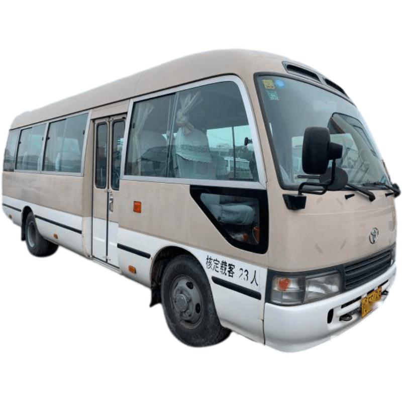 Used Cheapest Car Left Hand Drive 20 Seats toyota coaster Automobiles Bus for Sale