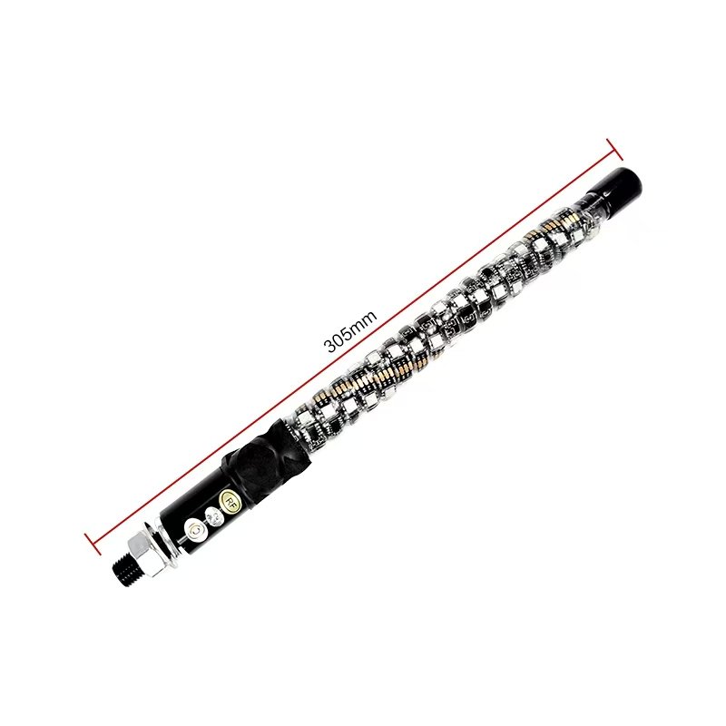 Custom 2FT 3FT 4FT 5FT RGB Chasing Dancing Antenna LED Whip Whips Light with Remote Control for UTV ATV