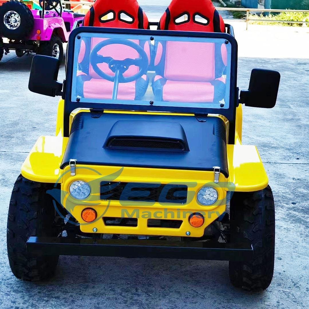 High Speed Mountain Climbing Mini jeep Four Wheel Mini jeep 300cc Off Road Adult Electric jeep for Sale