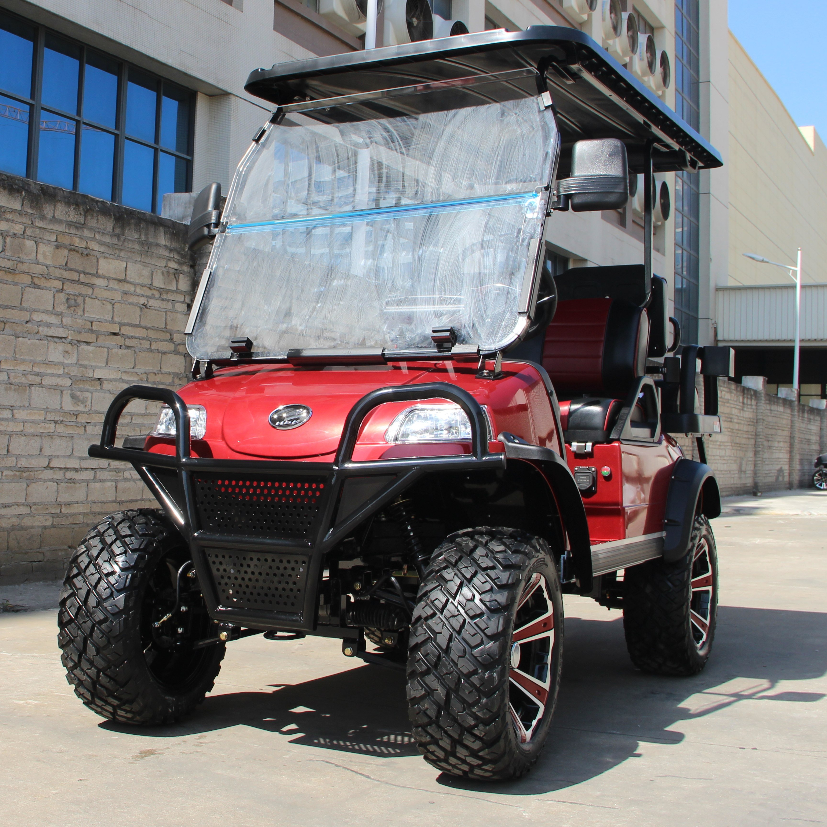 2025 New 4 Seater Gas Power Off Road Buggy for Sale Luxury 48V HDK EVOLUTION Go Kart Electric Golf Cart