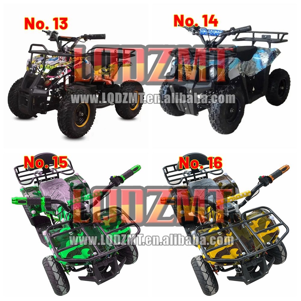 49 CC 2 Stroke ATV OFF-road Motorbike ATVS Gas Quadbike 4 Wheels Gasoline Motorcycle for Kids Child Boys Girls Raptor Ramp MOTO