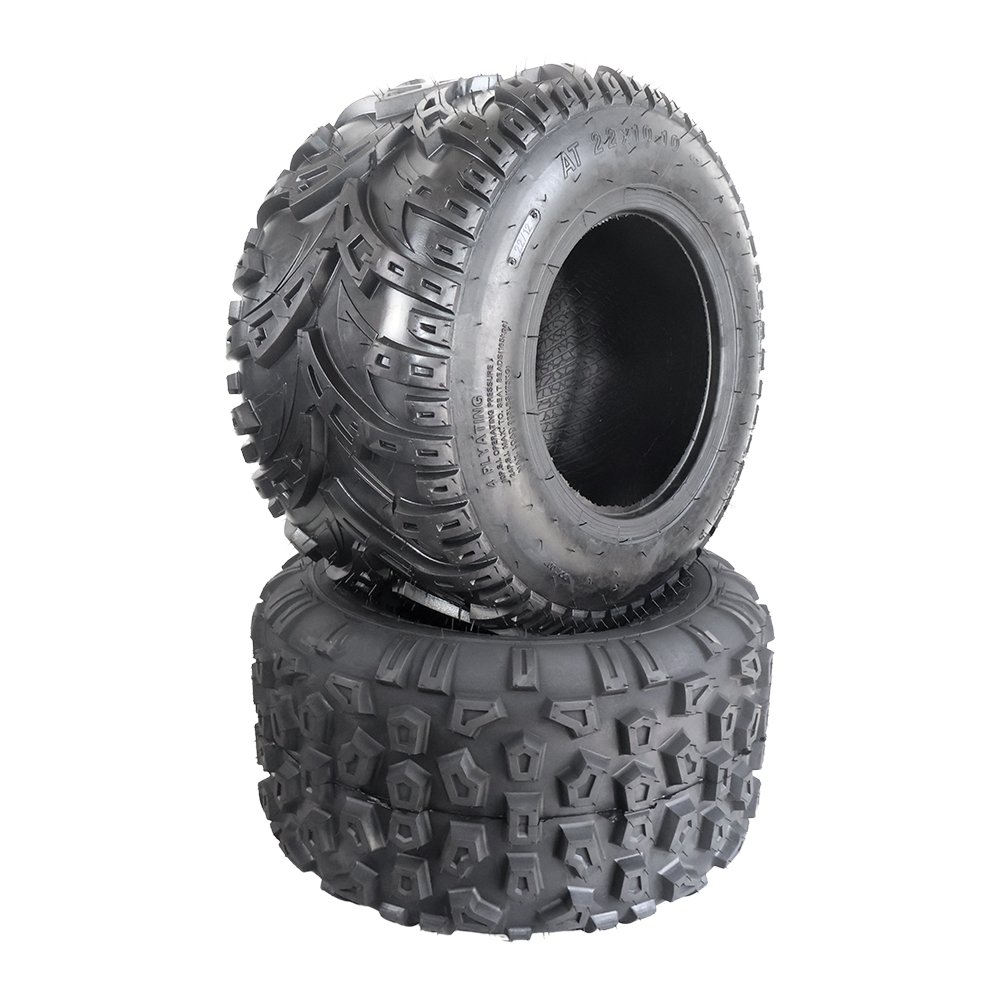 ATV Tires 22x10-10 Kart Tires 10 Rim ATV/UTV Tires for Mud/Snow