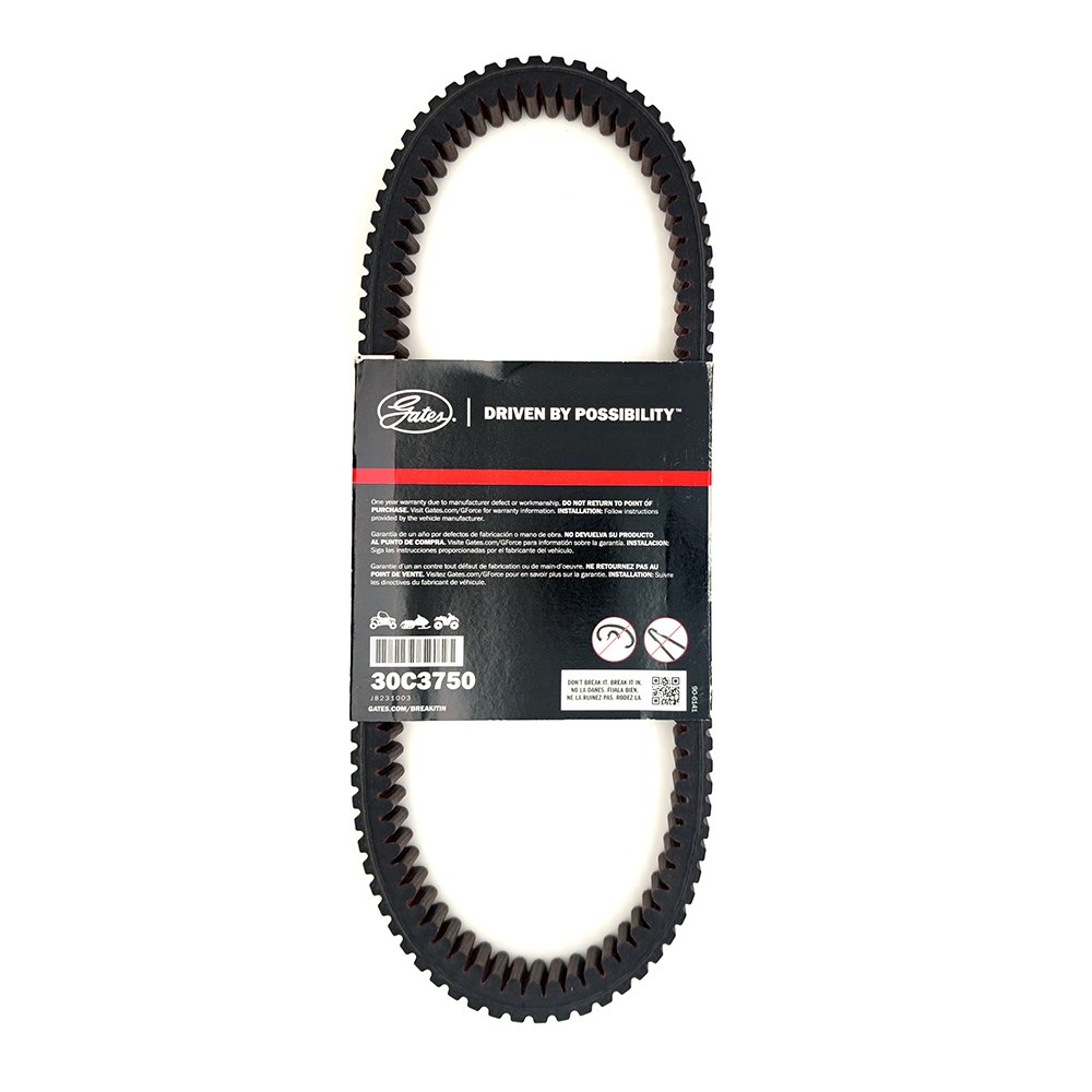 Gates G-Force C12 30C3750 Continuously Variable Transmission ATV/UTV Belt for BOMBARDIER CAN-AM Outlander 500/650/800/1000