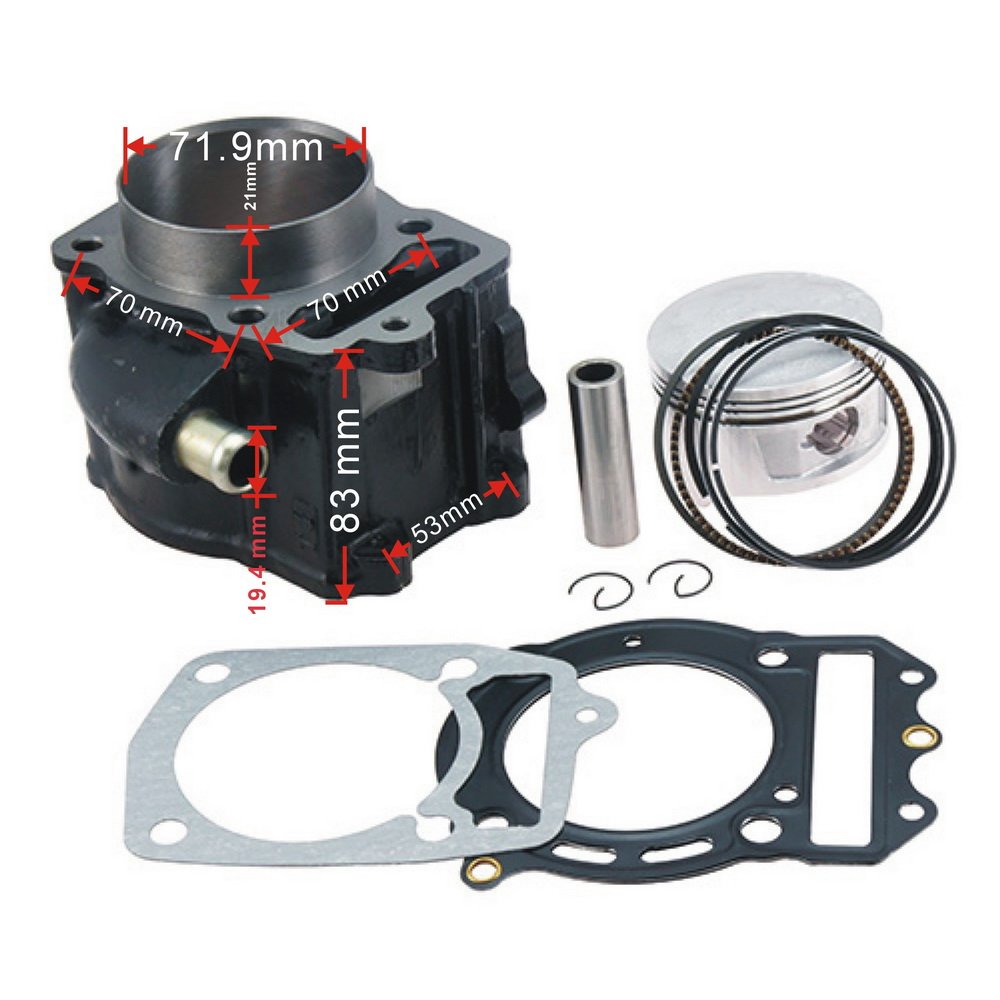 CF PART 250-5003 CF250 Water Cooled Cylinder Assy for Jonway JMstar CFmoto Scooter Motorcycle ATV 172mm Engine