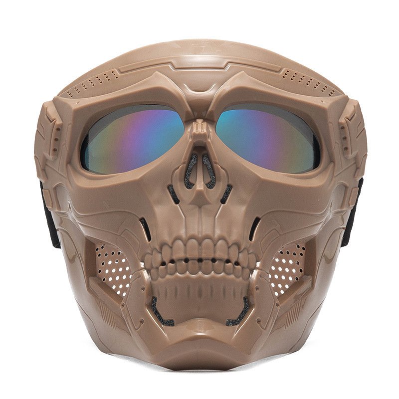 Motorcycle Helmet Riding Goggles Glasses Skull Face Mask Helmet Dirt Bike ATV Goggles Riding Goggles Face Mask