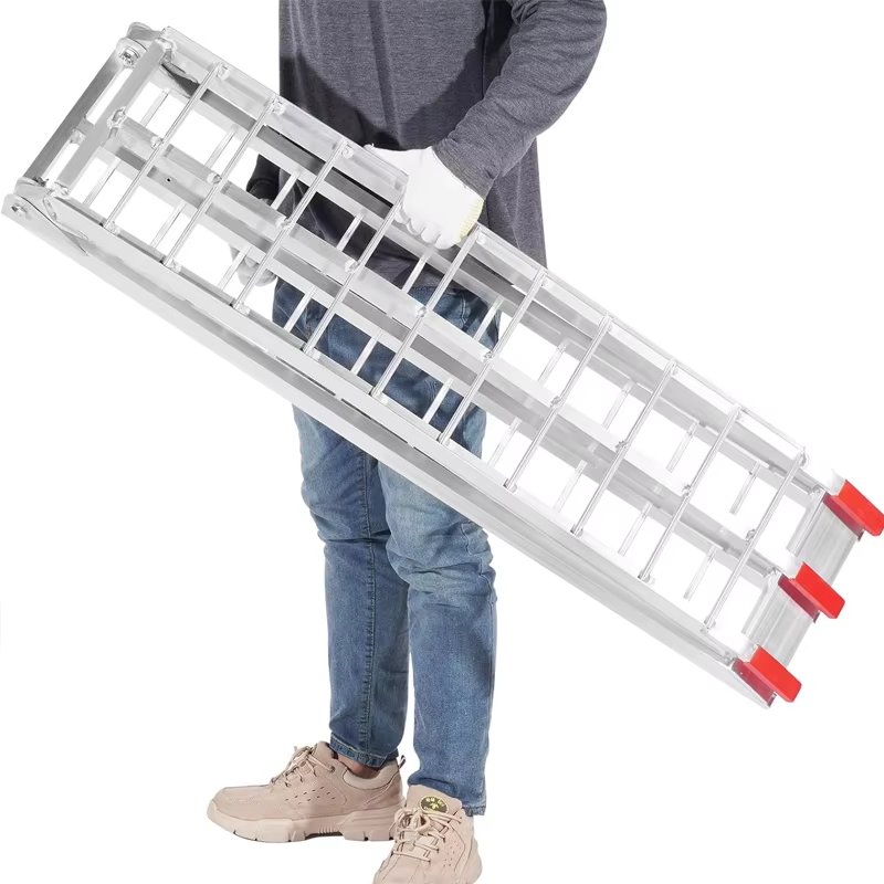 Car Loading Ramps for Motorcycle ATV Ramp Aluminum Folding Motorcycle Ramps