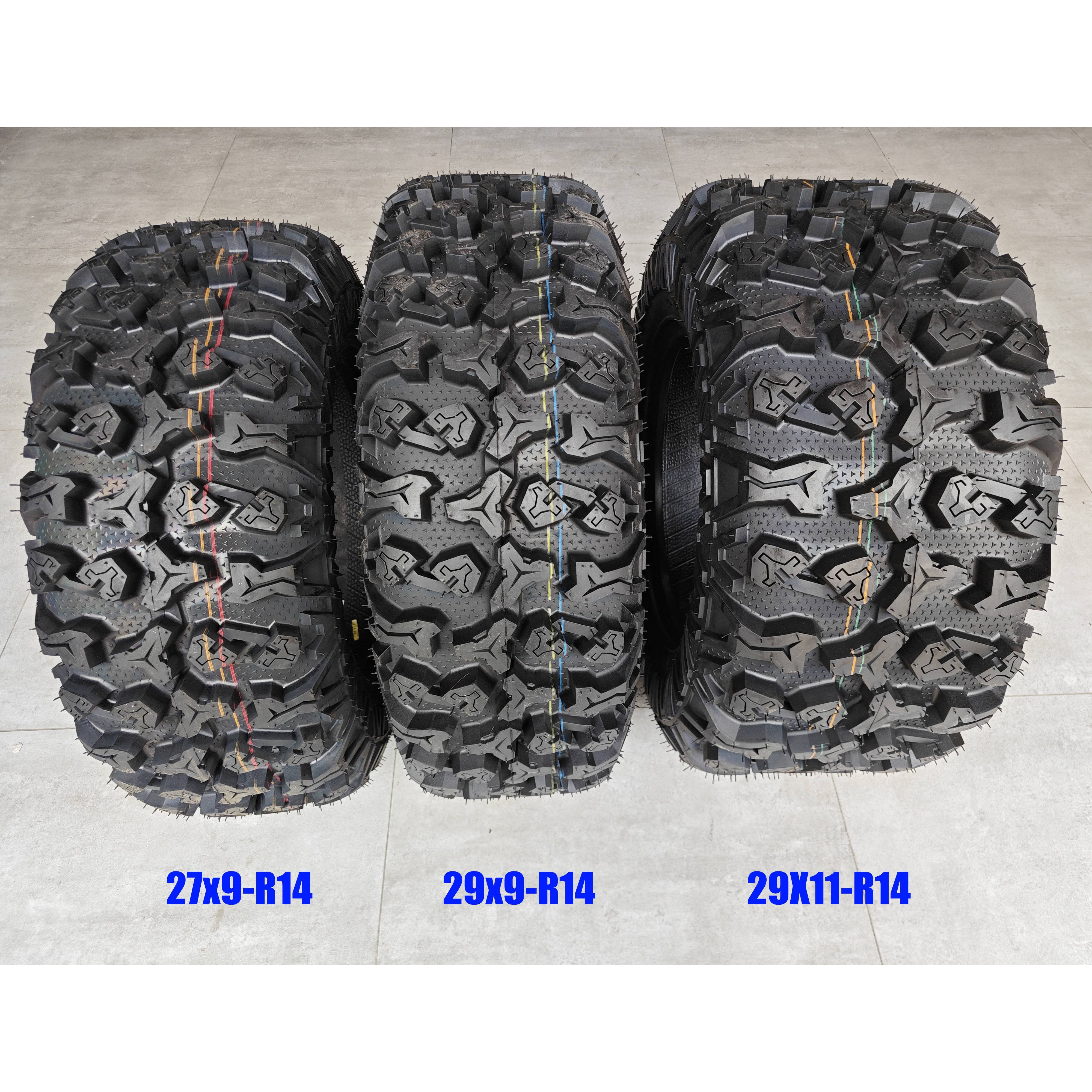 KTA 27x9-R14 29X9-R14 29X11-R14 SXS Cost-effective Tubeless Tires ATV/UTV Parts & Accessories ATV and UTV Tires