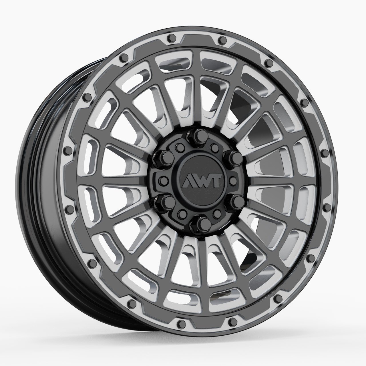 15inch 17inch 18inch 20inch 4x4 Forged Beadlock Offroad Wheels UTV Wheels Rims 5x114.3 6x139.7 for ATV UTV