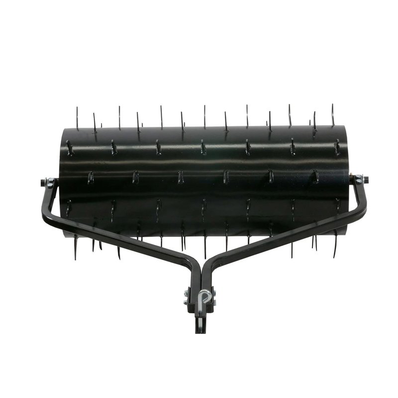 RCM Drum Spike Aerator with Pin Style Hitch and Lawn Roller Construction for Lawn ATV Spike Aerator