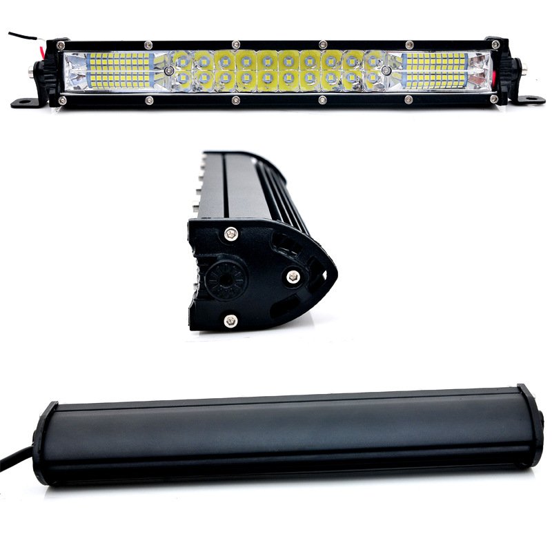 Ultra Slim 60 120 Leds Light Bar 10 20 Inch Driving Work Lamp 180W 360W Headlight for 4X4 Offroad SUV ATV RV Tractor Combo Beam