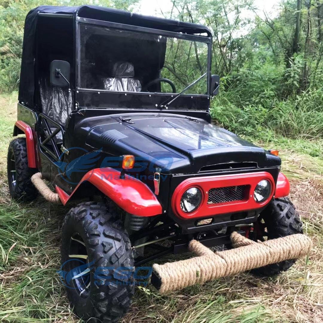 Mini Jeep Many Color Options 250cc Petrol Four Wheels Made in China Hot Sale Mini Jeep
