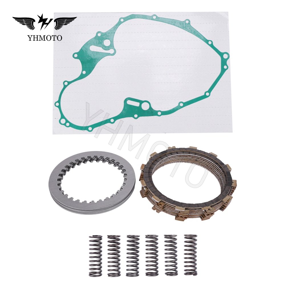 For Yamaha Raptor 700 700R ATV Parts Accessories Steel Separator Clutch Gasket Friction Plate Spring Repairing Kit