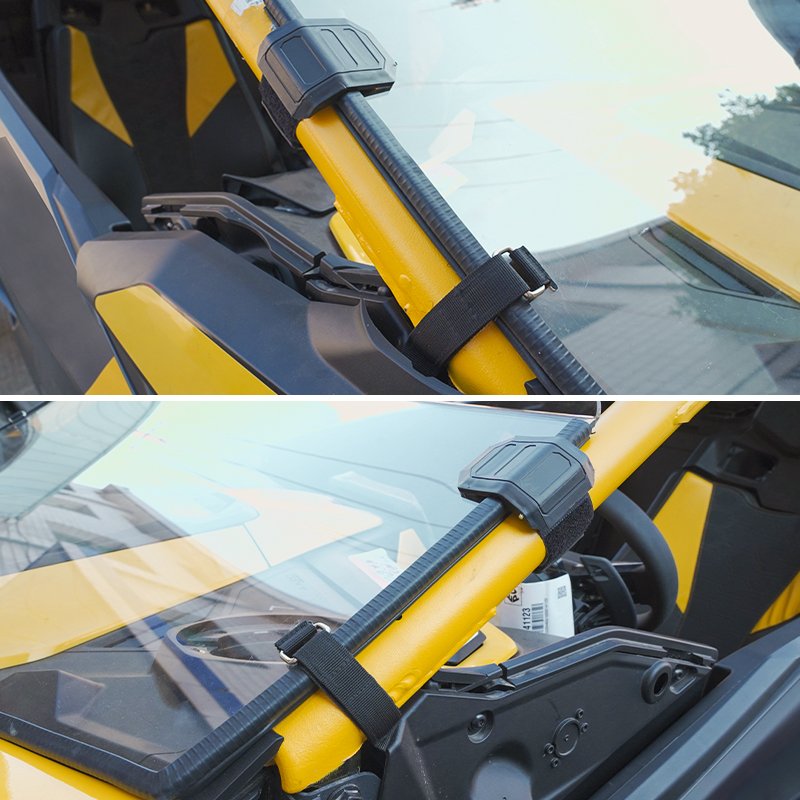Yongjin ATV/UTV Parts & Accessories clear Front Half Windshield for Can Am Maverick R 2024year