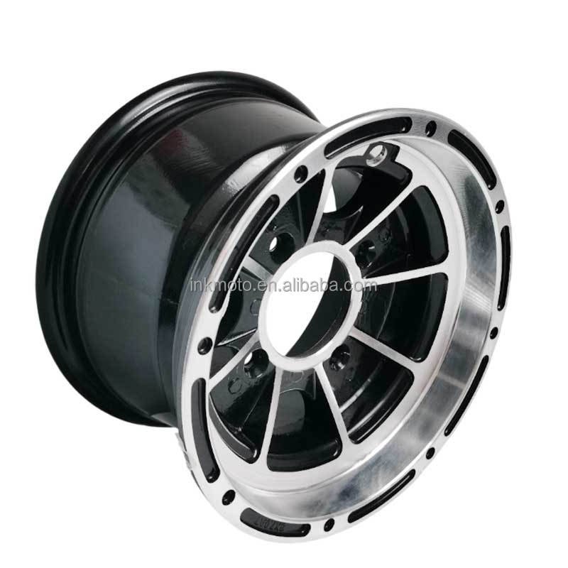 4 hole Rims 8Inch Go kart wheels ATV Aluminum Alloy Wheels Hub 19x7.00-8 18x9.5-8
