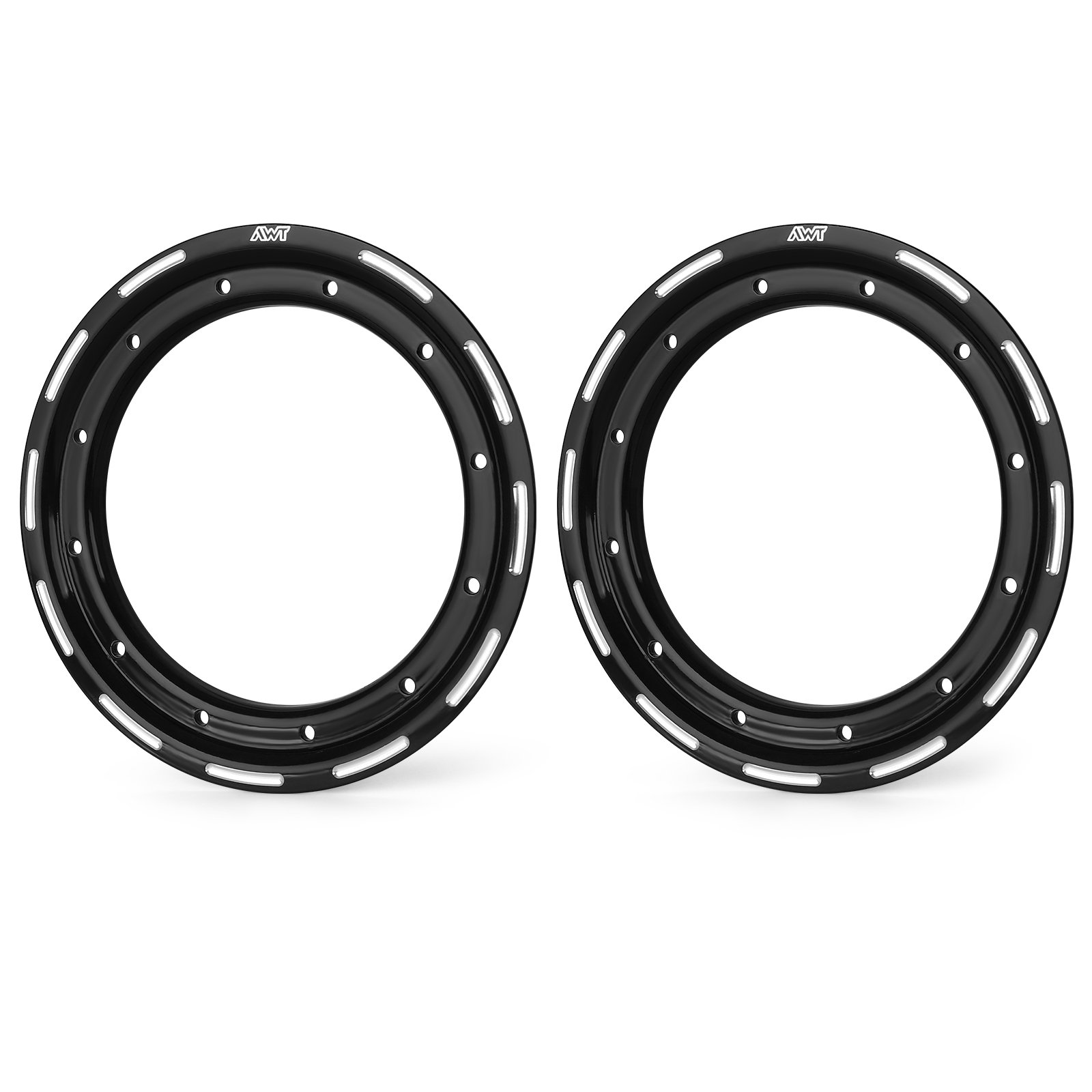 Hot Selling Brand Customization Available 10inch ATV Wheel Ring Custom Aluminum Beadlock Rings for ATV UTV Wheels