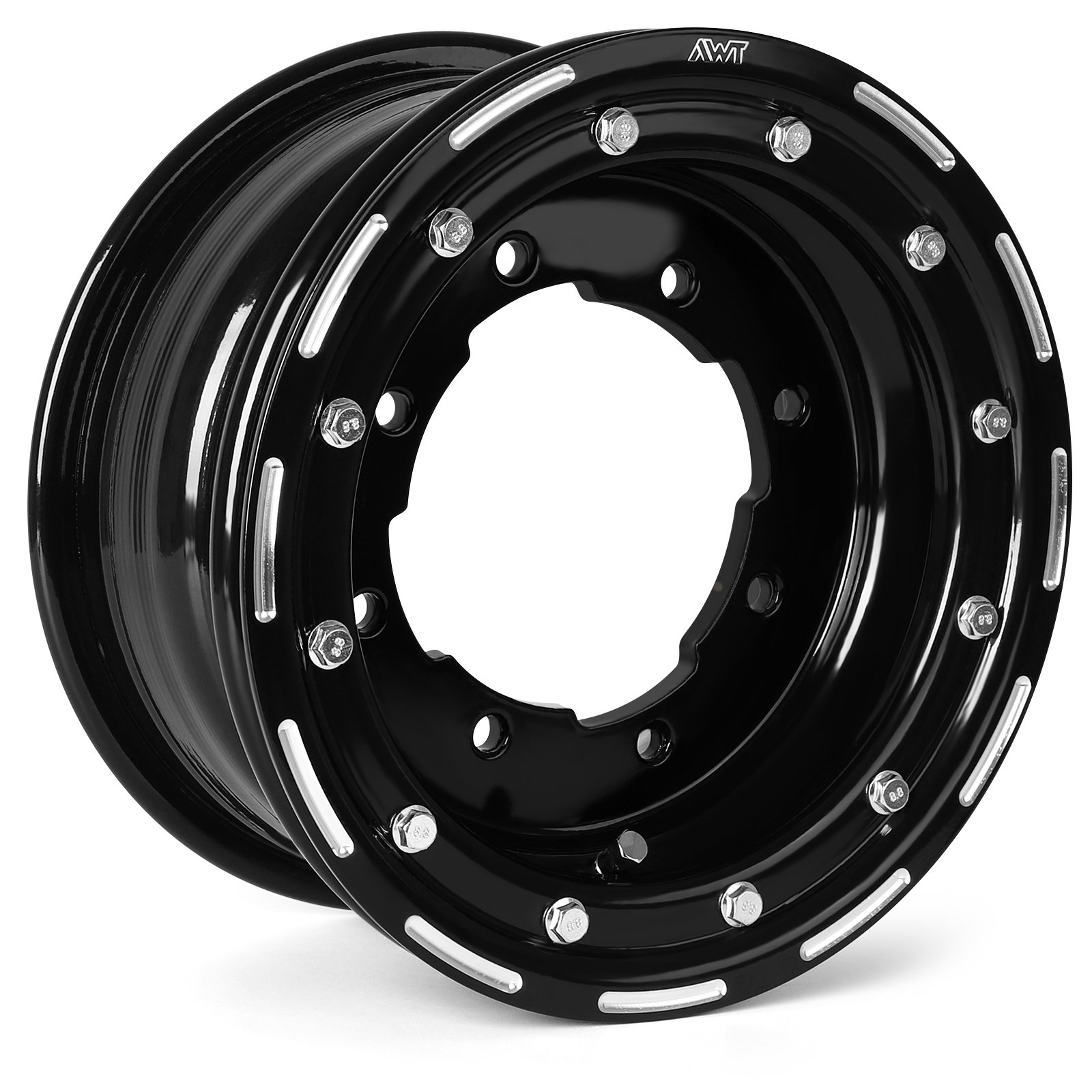 Hot Selling Brand Customization Available 10inch ATV Wheel Ring Custom Aluminum Beadlock Rings for ATV UTV Wheels