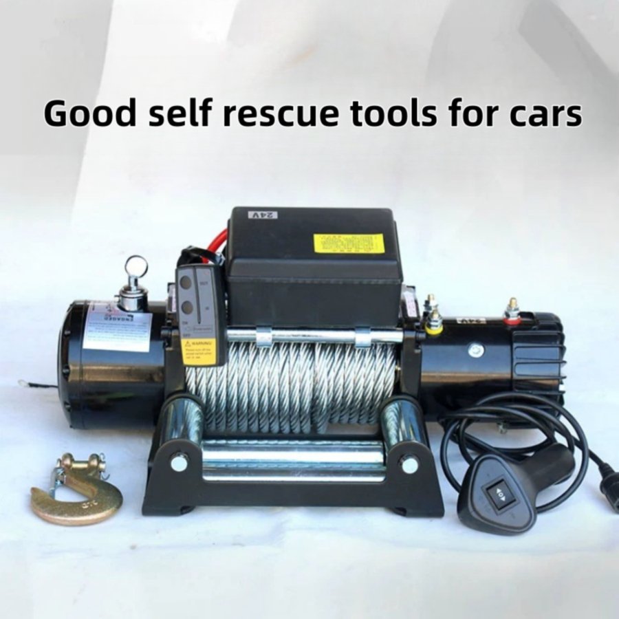Mini Electric Winch 12v 3000lbs 4x4 Offroad Accessories Vehicle Electric Winch for ATV/UTV