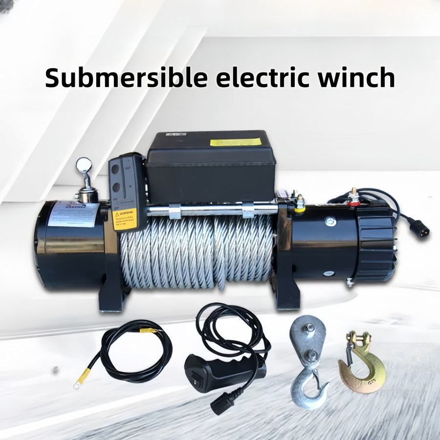 Mini Electric Winch 12v 3000lbs 4x4 Offroad Accessories Vehicle Electric Winch for ATV/UTV