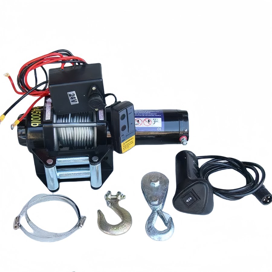 Mini Electric Winch 12v 3000lbs 4x4 Offroad Accessories Vehicle Electric Winch for ATV/UTV