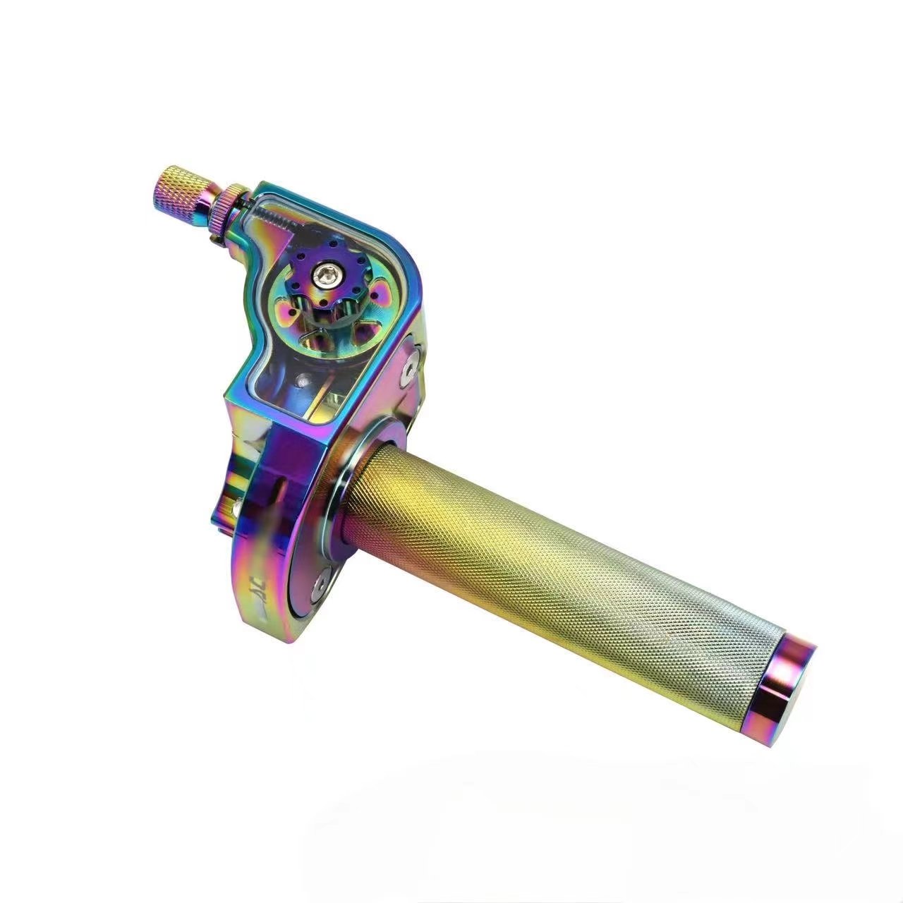 Motorcycle CNC Aluminum Twist Throttle Handle Grip for Dirt Bike Quad ATV Aluminum Throttle Handle Master