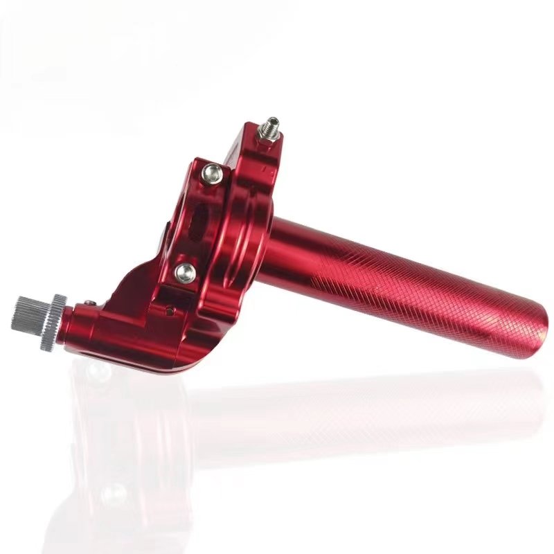 Motorcycle CNC Aluminum Twist Throttle Handle Grip for Dirt Bike Quad ATV Aluminum Throttle Handle Master