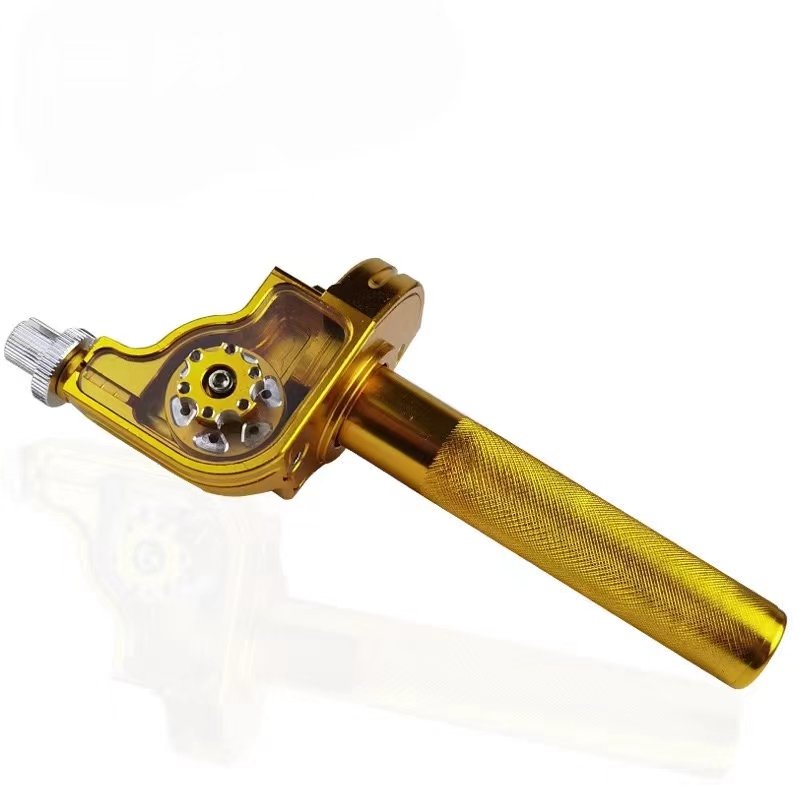 Motorcycle CNC Aluminum Twist Throttle Handle Grip for Dirt Bike Quad ATV Aluminum Throttle Handle Master