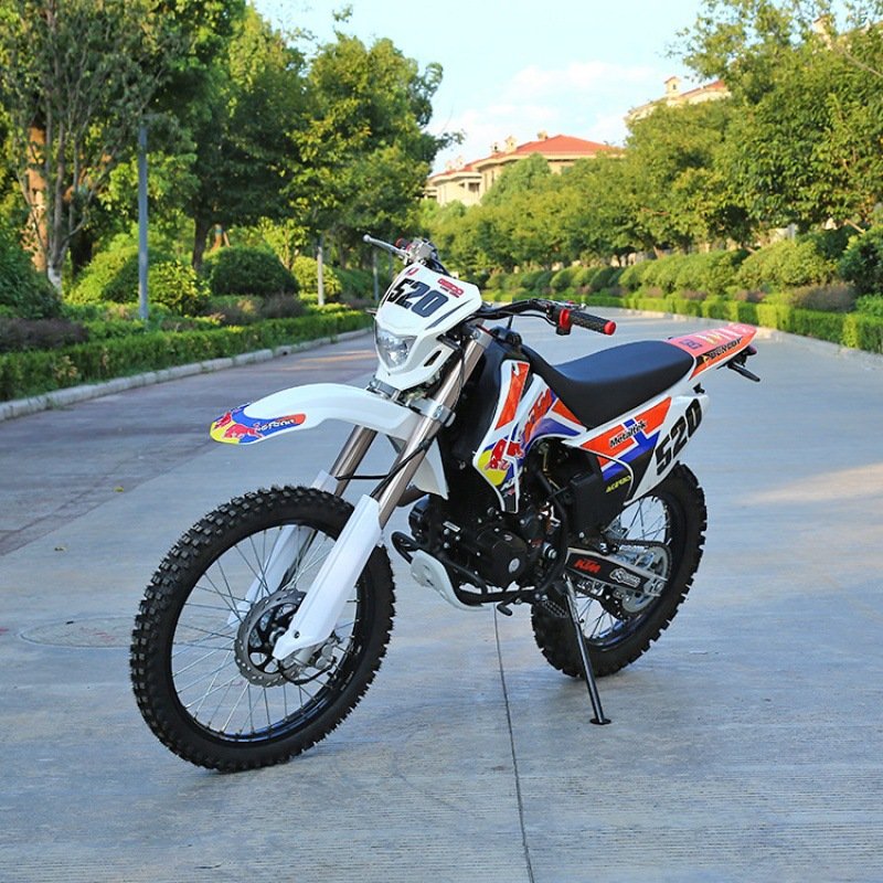 High-End 250Cc Adult Off-Road Motorcycle ATV Electric Two-Wheel All-Terrain Mountain Dirt Bike 150Cc Chain for High-Score