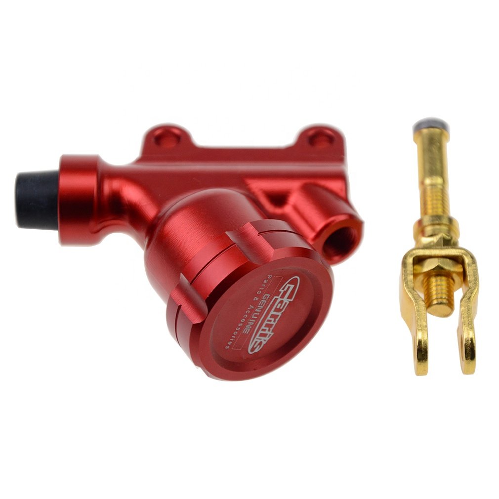 GOOFIT 40mm Rear Foot Brake Master Cylinder Hydraulic Brake Pump Replacement for Dirt Bike Pit Qua ATV